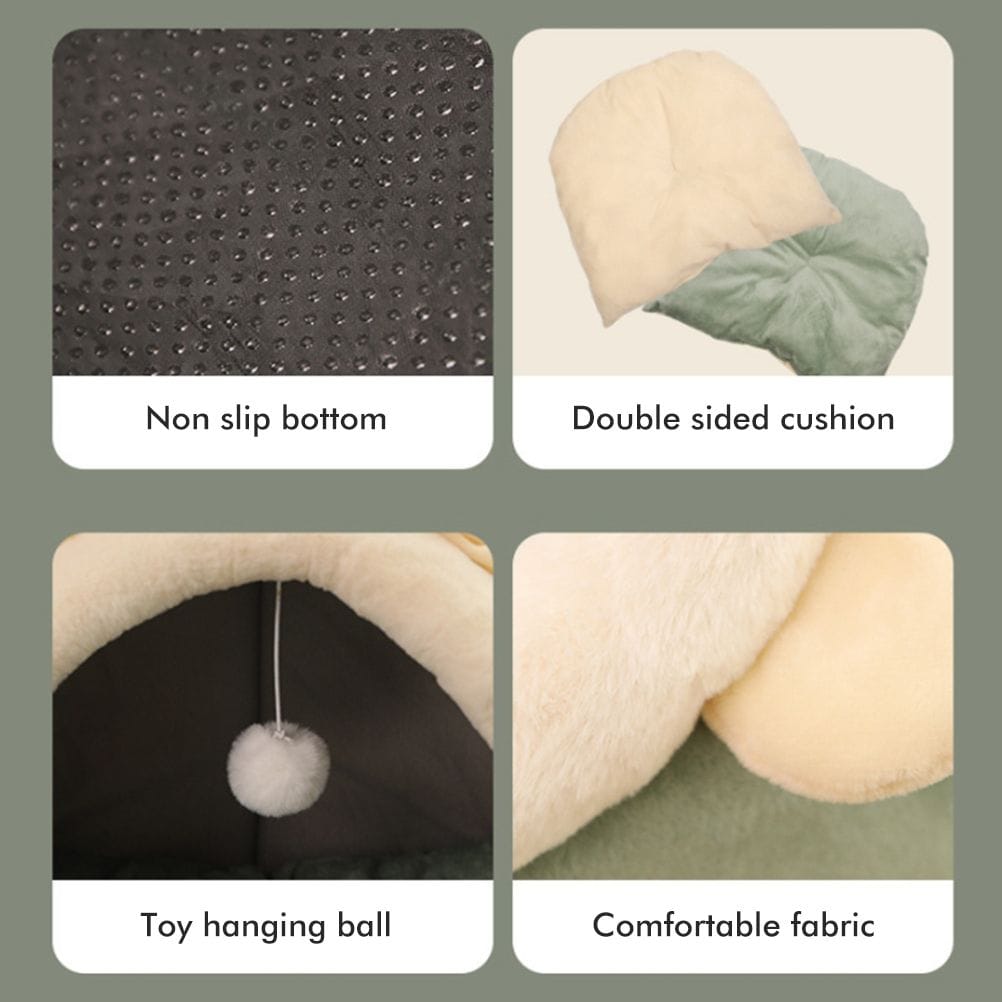 Spud Jax Petshop Warm Cozy Pet Bed Non Slip Bottom Cat House Cushion Removable and Washable Pet Sleeping Nest Bed Warm Cozy Pet Bed Non Slip Bottom Cat House Cushion Removable and Washable Pet Sleeping Nest Bed Pet Care > Dog Supplies > Dog Beds