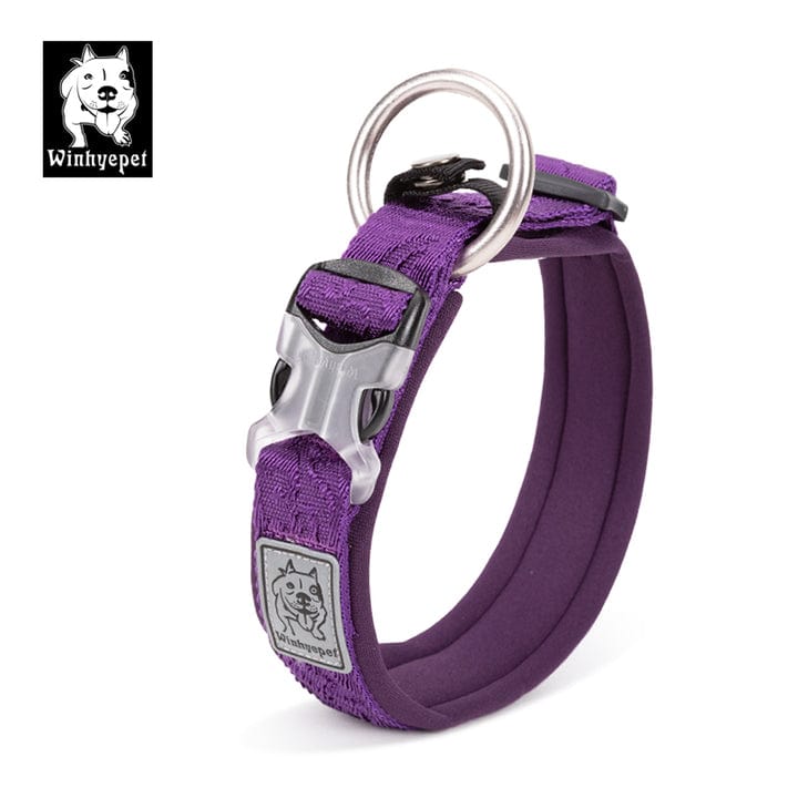 Spud Jax Petshop Whinhyepet Collar purple - M Pet Care > Dog Supplies