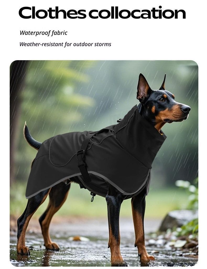 Spud Jax Petshop Windproof Rainproof Outdoor Pet Coat-olive green Windproof Rainproof Outdoor Pet Coat-olive green Pet Care > Dog Supplies > Dog Apparel