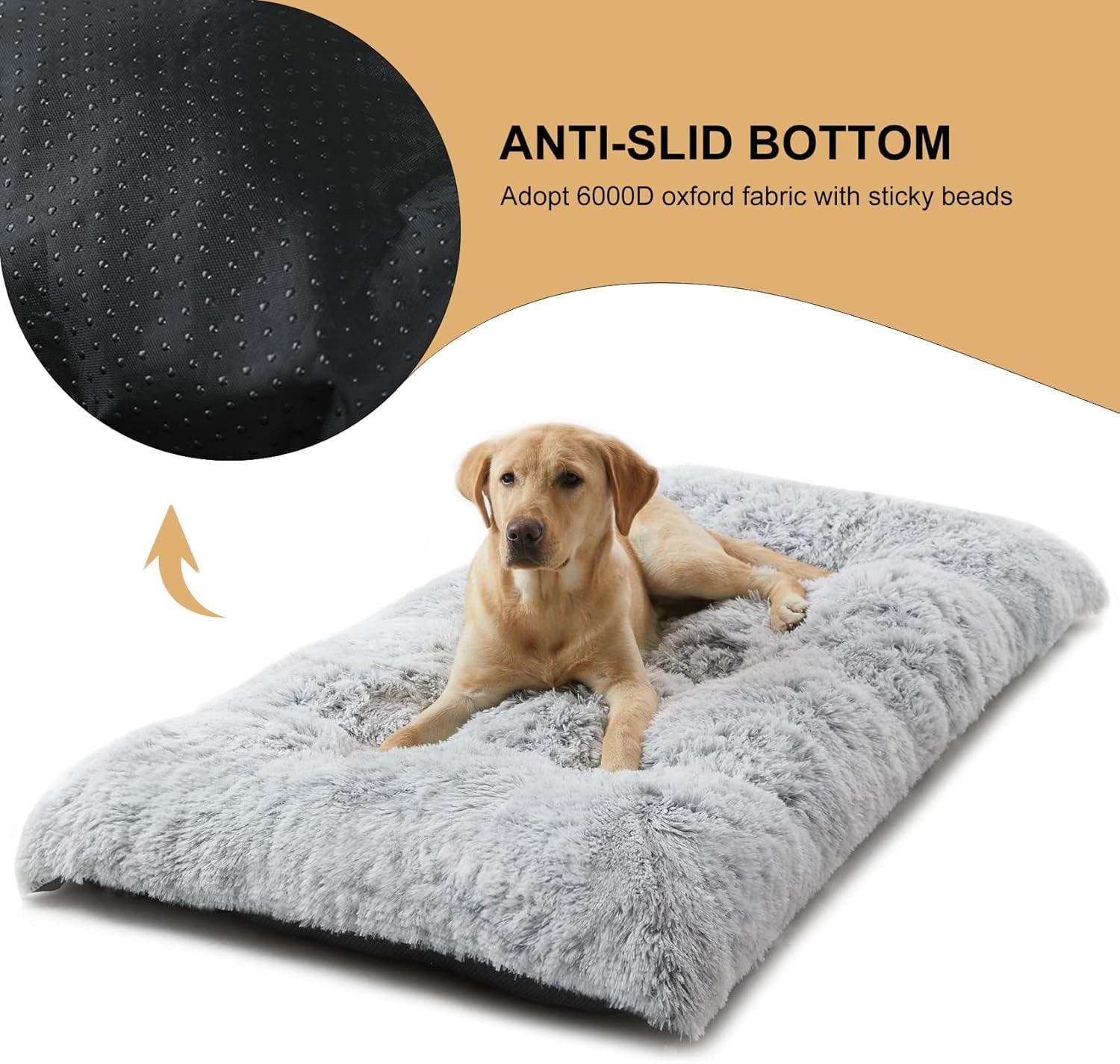 Spud Jax Petshop Winter Plush Dog Bed -Large Winter Plush Dog Bed -Large Pet Care > Dog Supplies > Dog Beds