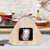 Spud Jax Petshop Yaomi Wood Triangle Cat Scratcher Sofa Pet Bed Pet Care > Cat Supplies > Cat Scratchers