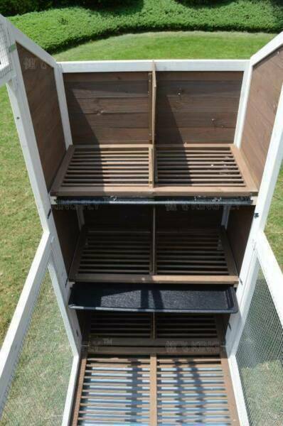 Spud Jax Petshop YES4PETS XXL Aviary Pigeon Bird Cage Wooden Outdoor House Pigeon Breeding Cage Pet Care > Bird