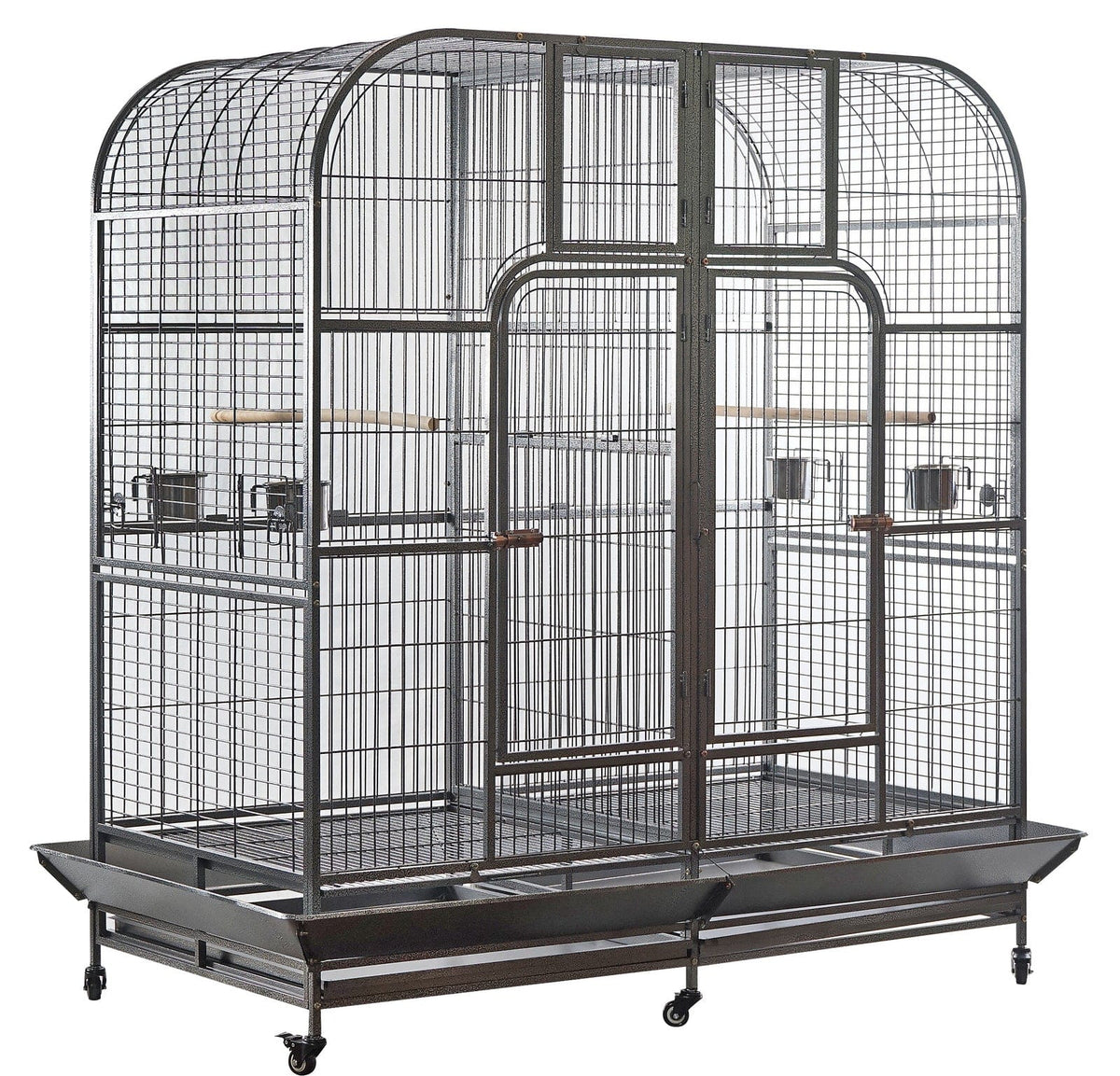 Spud Jax Petshop YES4PETS XXXL 185 cm Bird Cage Pet Parrot Aviary  Perch Castor Wheel Removable Divider Pet Care > Bird
