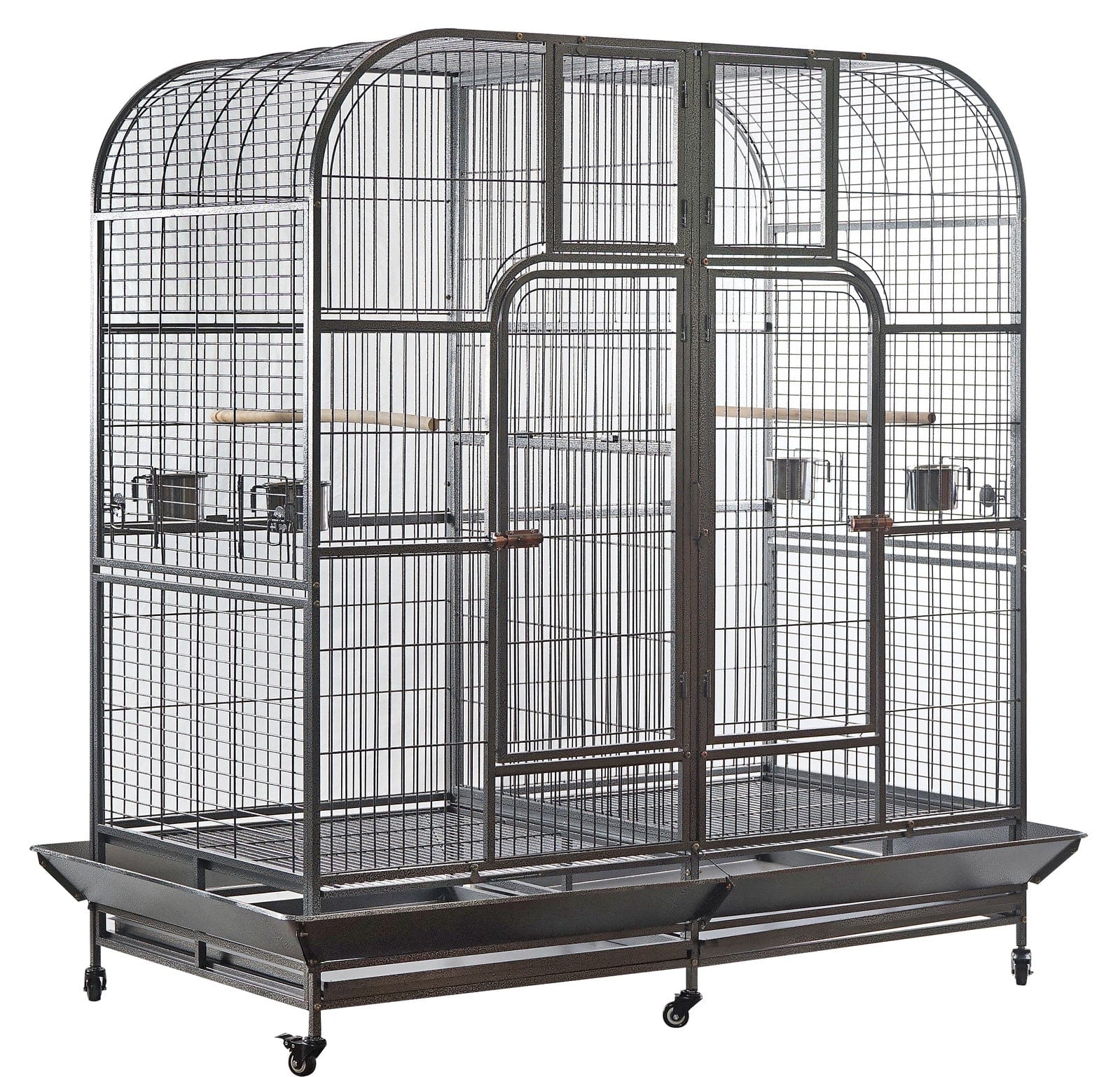 Spud Jax Petshop YES4PETS XXXL 185 cm Bird Cage Pet Parrot Aviary  Perch Castor Wheel Removable Divider Pet Care > Bird