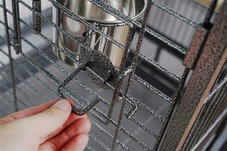 Spud Jax Petshop YES4PETS XXXL 185 cm Bird Cage Pet Parrot Aviary  Perch Castor Wheel Removable Divider Pet Care > Bird