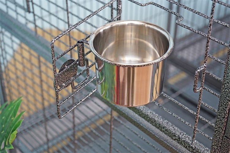 Spud Jax Petshop YES4PETS XXXL 185 cm Bird Cage Pet Parrot Aviary  Perch Castor Wheel Removable Divider Pet Care > Bird