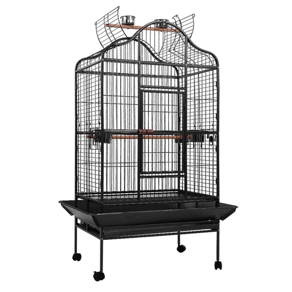 Spud Jax Petshop i.Pet Bird Cage Pet Cages Aviary 168CM Large Travel Stand Budgie Parrot Toys Pet Care