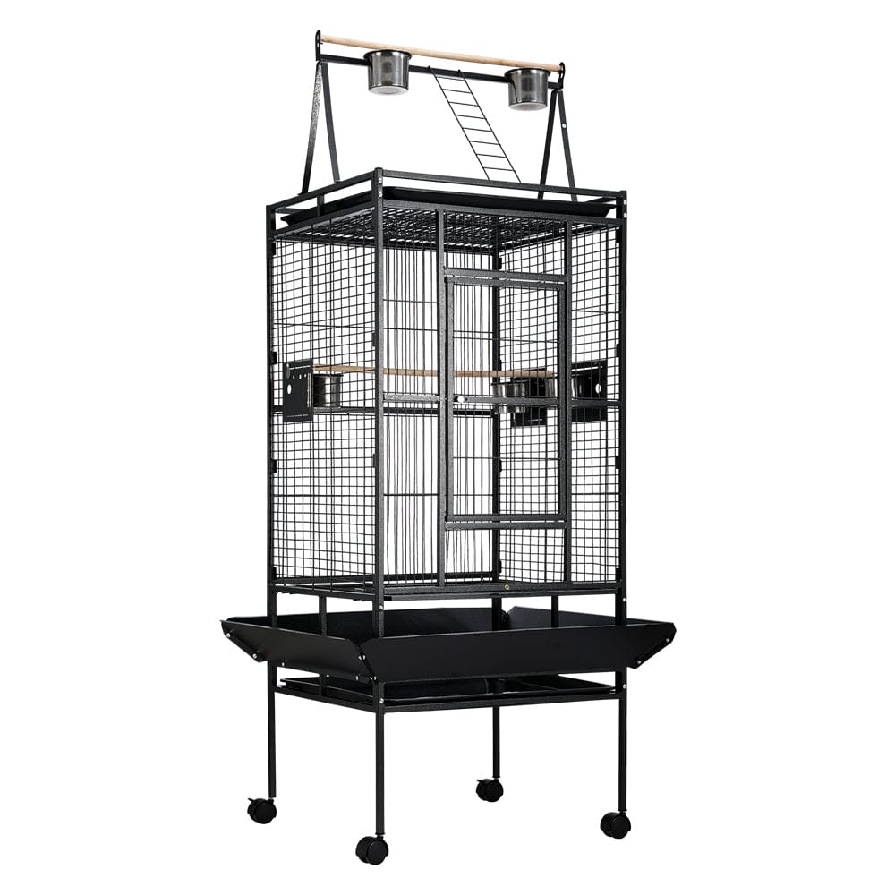 Spud Jax Petshop i.Pet Bird Cage Pet Cages Aviary 173CM Large Travel Stand Budgie Parrot Toys Pet Care