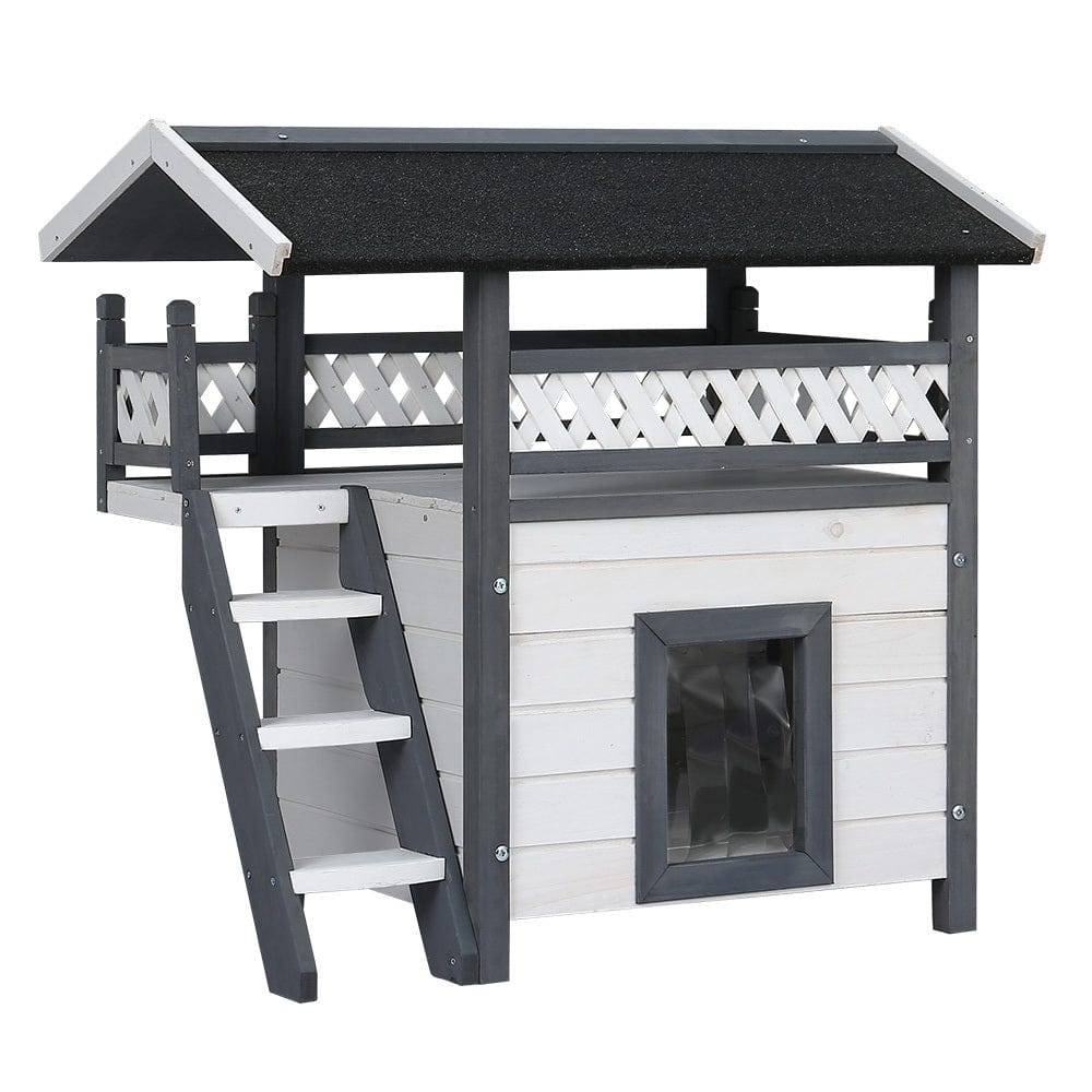 Spud Jax Petshop i.Pet Rabbit Hutch Cat House Shelter Outdoor Wooden Small Dog Pet Houses Kennel Pet Care