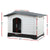 Spud Jax Petshop i.Pet Dog Kennel Extra Large Pet Dog House 98cm x 68.5cm x 68cm Pet Care