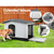 Spud Jax Petshop i.Pet Dog Kennel Extra Large Pet Dog House 98cm x 68.5cm x 68cm Pet Care