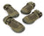 Spud Jax Petshop Whinhyepet Shoes Army Green Size 5 Pet Care > Dog Supplies
