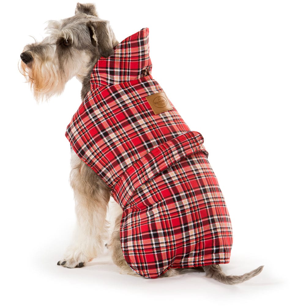 Spud Jax Petshop Tartan Red Dog Coat 35cm Pet Care > Dog Supplies