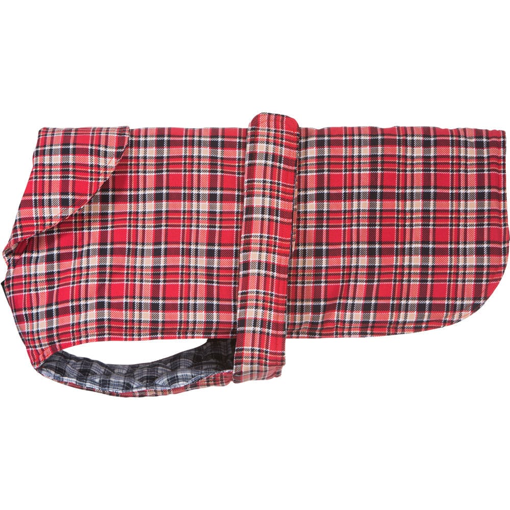 Spud Jax Petshop Tartan Red Dog Coat 40cm Pet Care > Dog Supplies