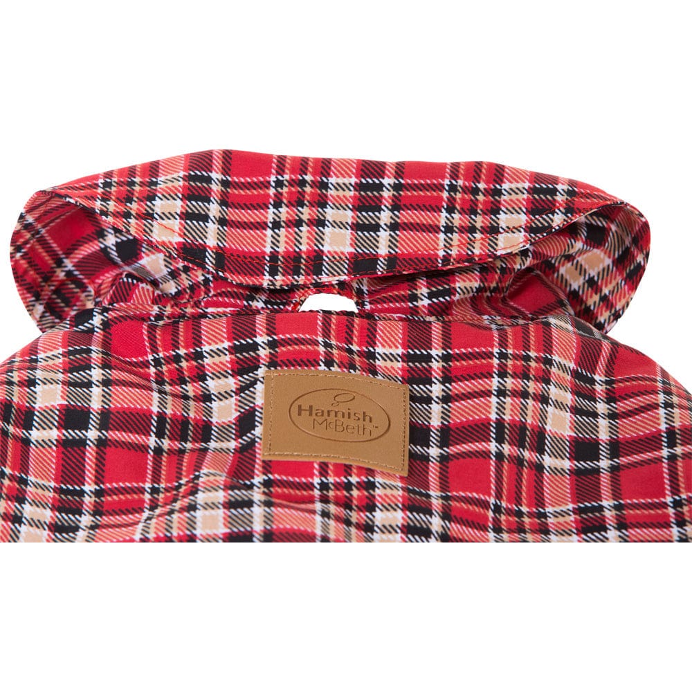 Spud Jax Petshop Tartan Red Dog Coat 70cm Pet Care &gt; Dog Supplies