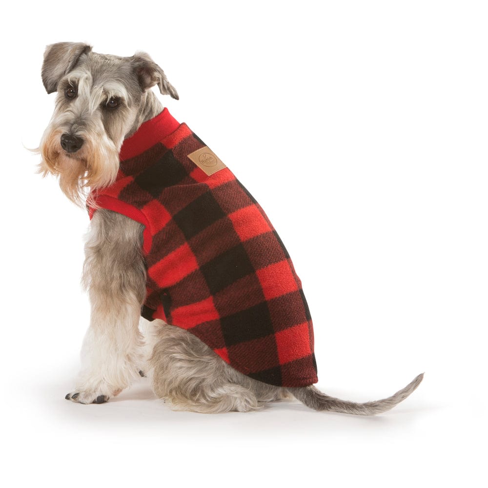 Spud Jax Petshop Red Check Dog Pyjamas 30cm Pet Care > Dog Supplies