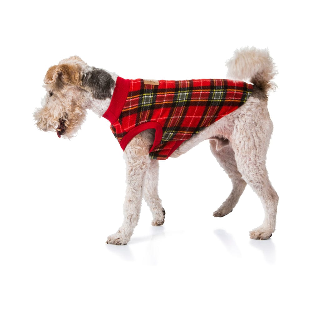 Spud Jax Petshop Red Tartan Dog Pyjamas 35cm Pet Care > Dog Supplies