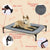 Spud Jax Petshop Floofi Elevated Pet Bed (M Black) FI-PB-264-QQQ Pet Care