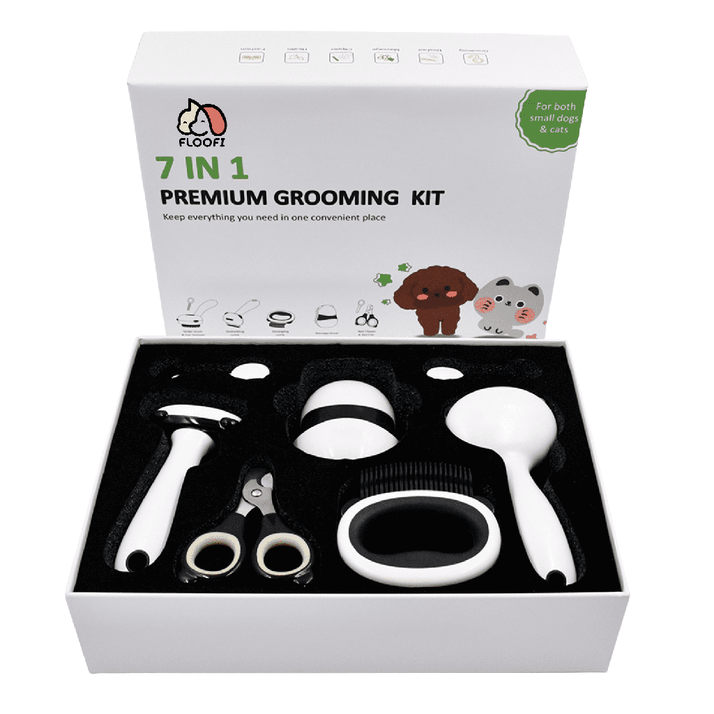 Spud Jax Petshop Floofi 7in1 Pet Grooming Set FI-GB-102-KD Pet Care