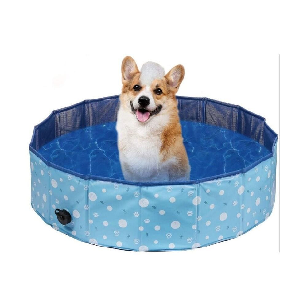 Spud Jax Petshop Floofi Pet Pool 120cm*30cm XL Blue Circle FI-SB-110-HR Pet Care