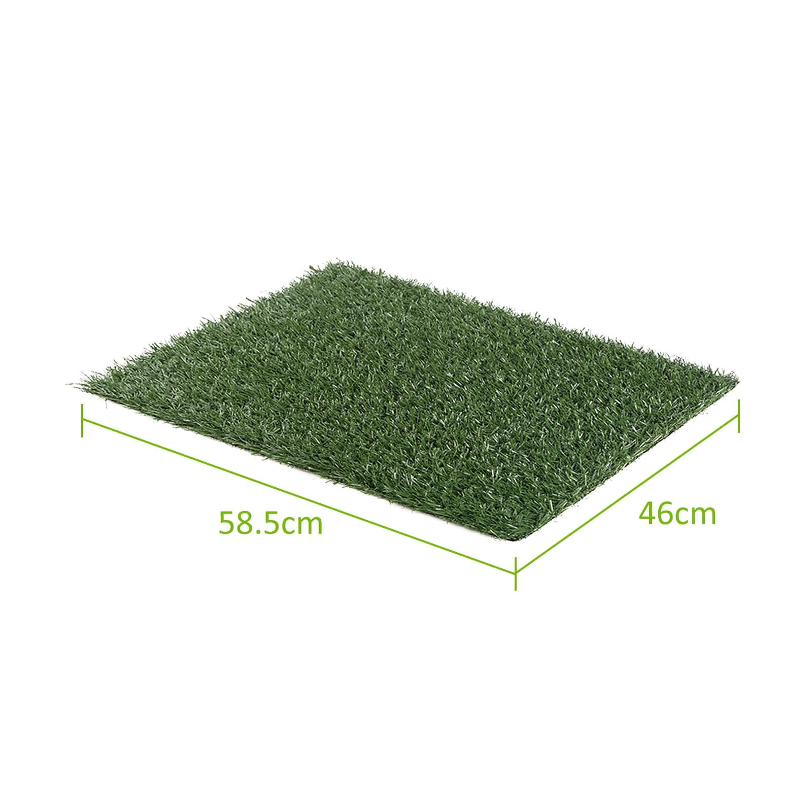 Spud Jax Petshop 2 Grass Mat 58.5cm x 46cm for Pet Dog Potty Tray Training Toilet Pet Care