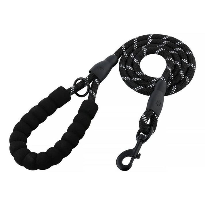 Spud Jax Petshop Fur King Ultimate 1.5 Metre Dog Lead - Black Pet Care > Dog Supplies