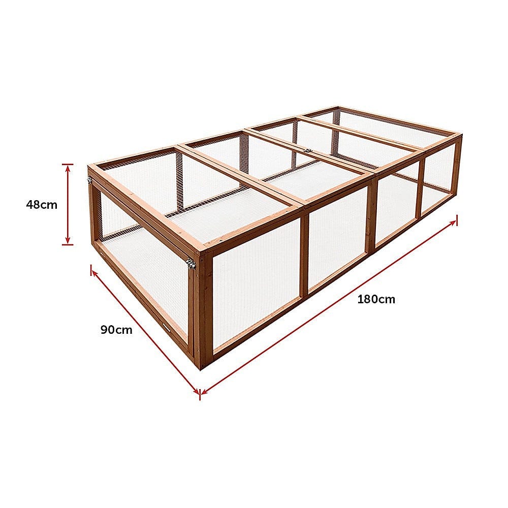 Spud Jax Petshop Chicken coop LARGE Run Guinea Pig Cage Villa Extension Rabbit hutch house pen Pet Care