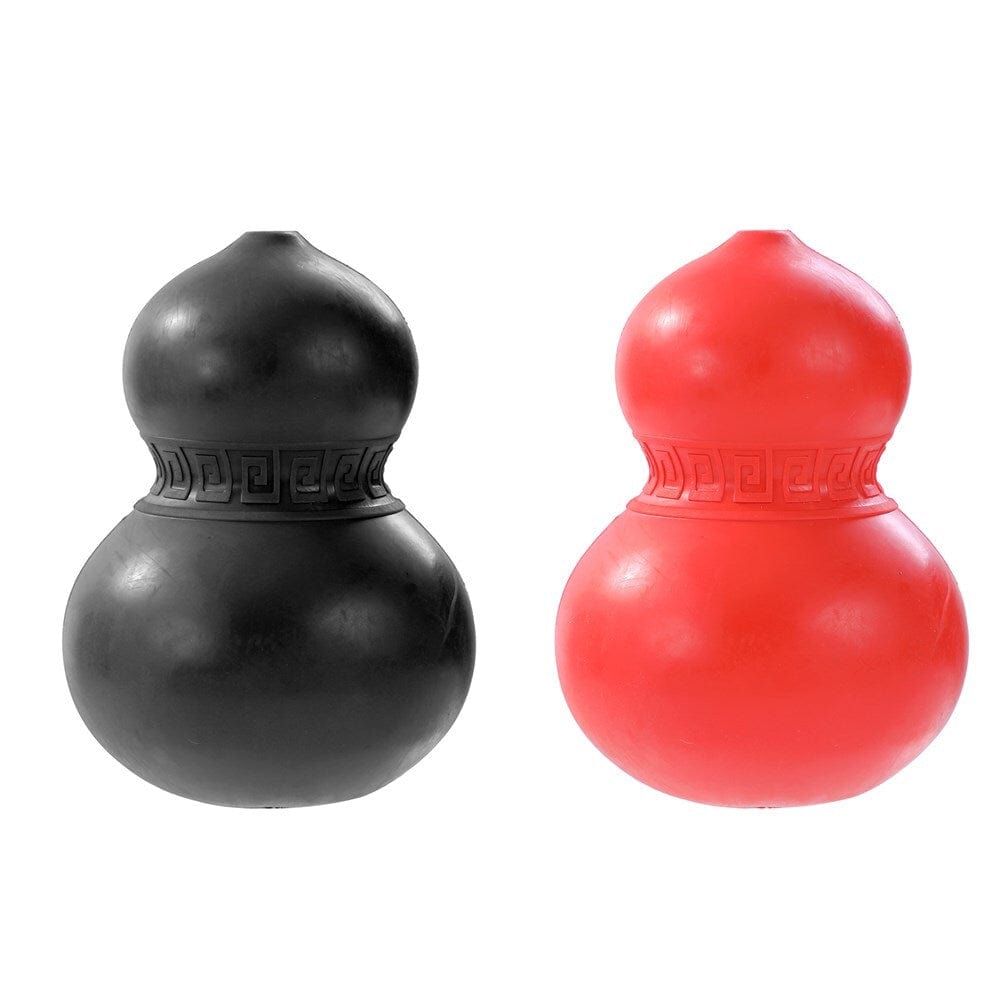 Spud Jax Petshop 2 x Dura Dog Puppy Chew Rubber Gourd Dental Hygiene Treat Holder Play Toy Pet Care