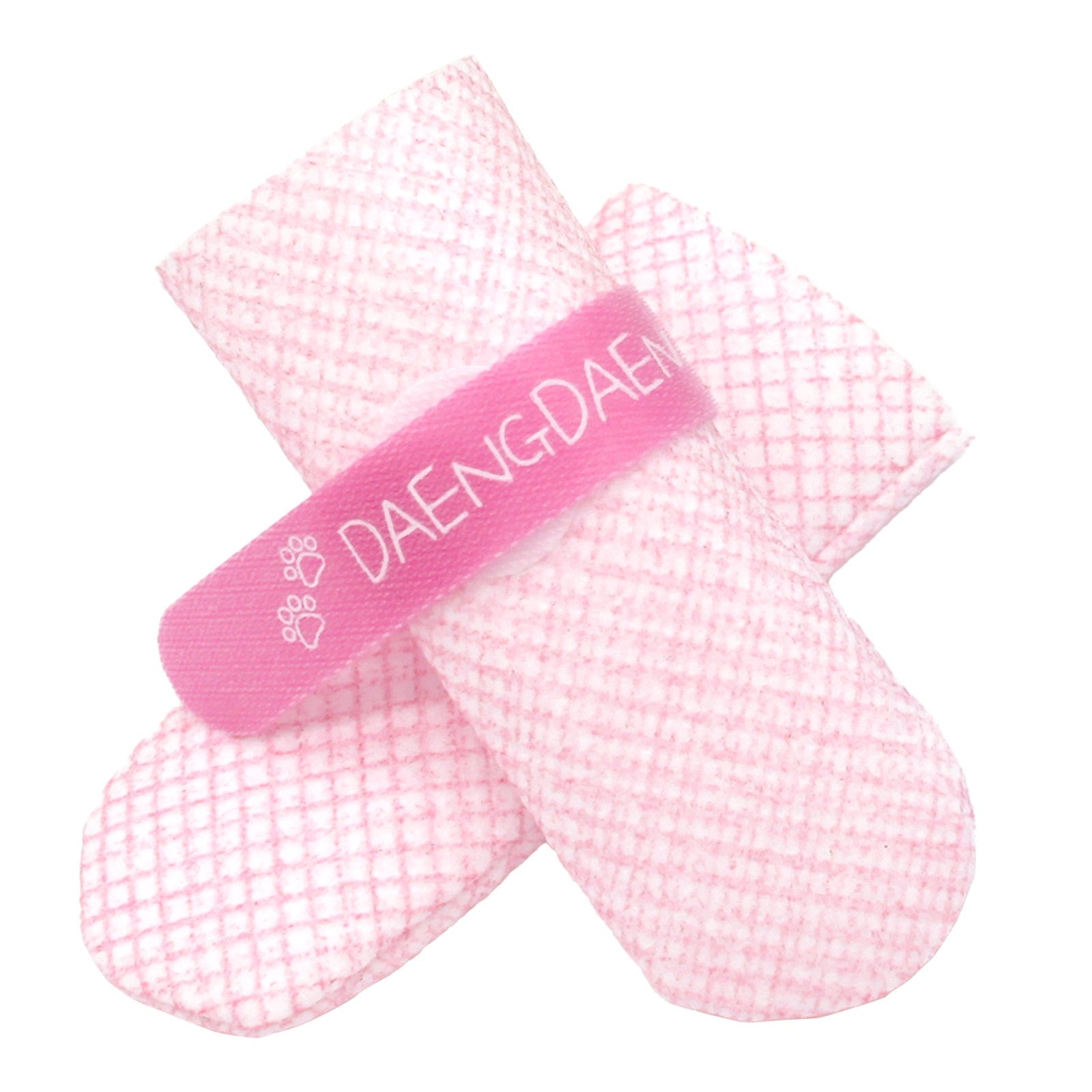 Spud Jax Petshop 28pc X Dog Shoes Waterproof Disposable Boots Anti-Slip Pet Socks L PINK Pet Care