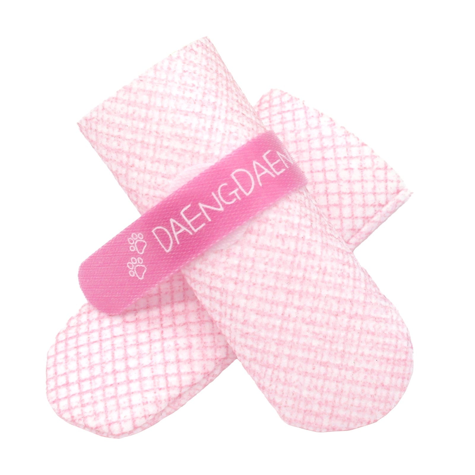 Spud Jax Petshop 28pc X Dog Shoes Waterproof Disposable Boots Anti-Slip Pet Socks M PINK Pet Care