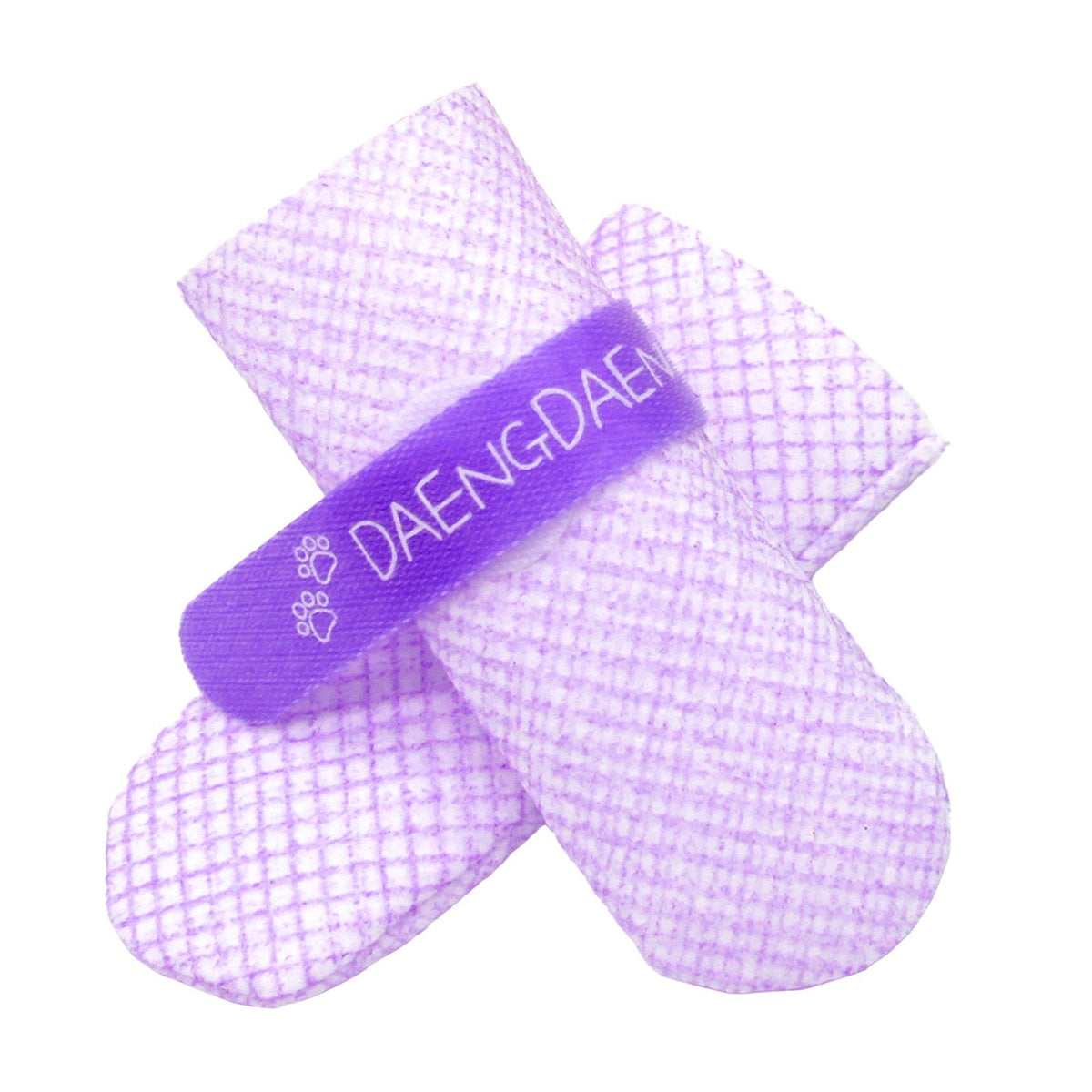 Spud Jax Petshop 28pc X Dog Shoes Waterproof Disposable Boots Anti-Slip Pet Socks M VIOLET Pet Care