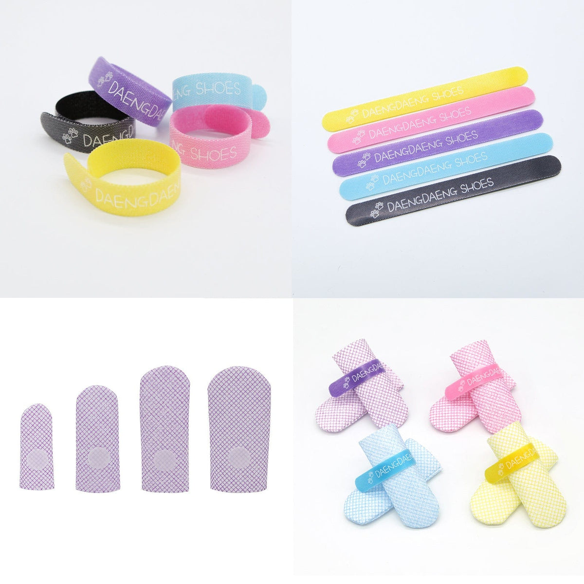 Spud Jax Petshop 28pc X Dog Shoes Waterproof Disposable Boots Anti-Slip Pet Socks M VIOLET Pet Care
