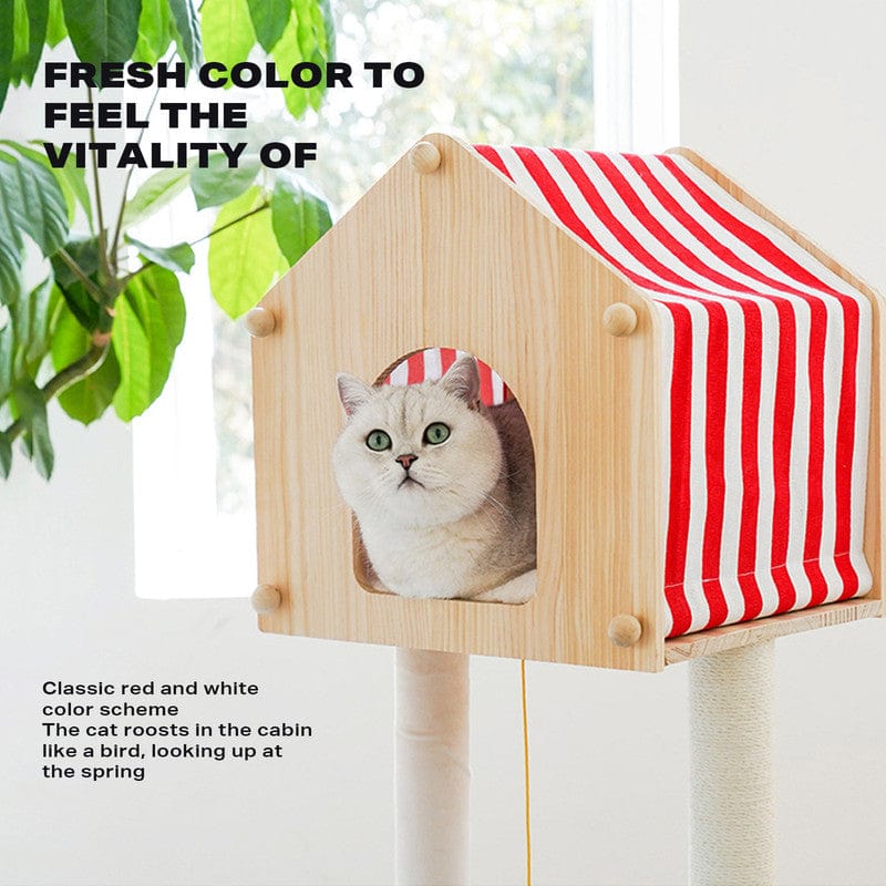 Spud Jax Petshop Farm cat climbing frame cat litter cat scratching post cat tree Pet Care