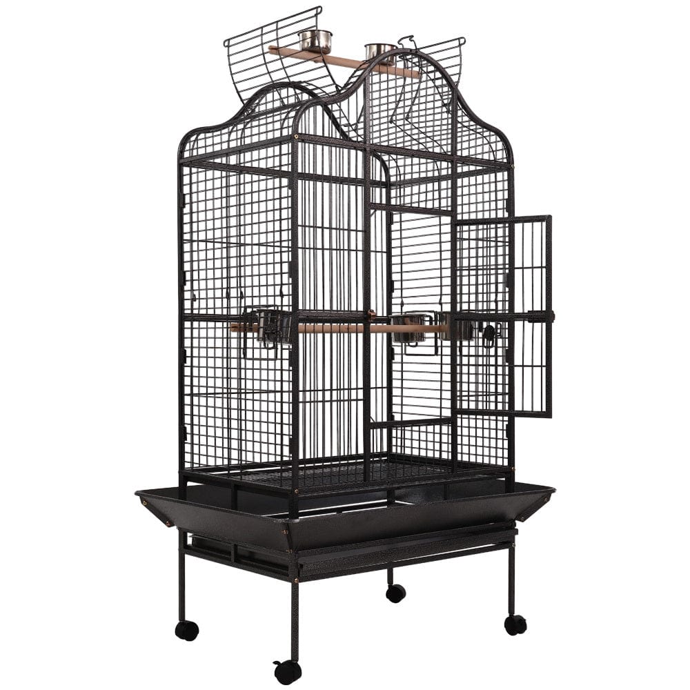 Spud Jax Petshop i.Pet Bird Cage Pet Cages Aviary 168CM Large Travel Stand Budgie Parrot Toys Pet Care