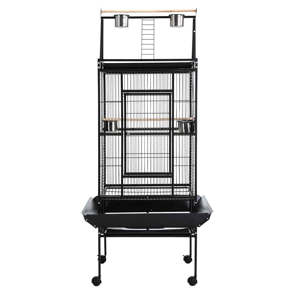 Spud Jax Petshop i.Pet Bird Cage Pet Cages Aviary 173CM Large Travel Stand Budgie Parrot Toys Pet Care