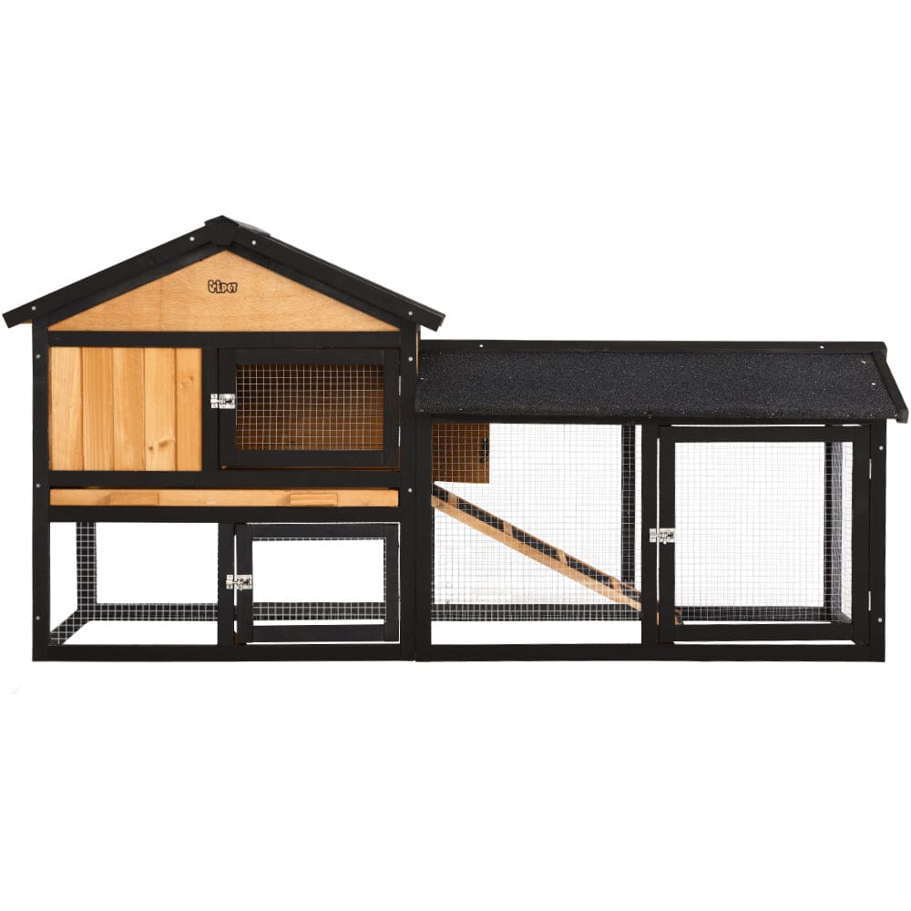 Spud Jax Petshop i.Pet Chicken Coop Rabbit Hutch Wooden Cage Pet Hutch 165cm x 52cm x 86cm Pet Care