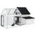 Spud Jax Petshop i.Pet Chicken Coop Rabbit Hutch Large House Run Cage XL Pet Hutch Bunny Wooden Pet Care