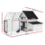 Spud Jax Petshop i.Pet Chicken Coop Rabbit Hutch Large House Run Cage XL Pet Hutch Bunny Wooden Pet Care