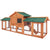 Spud Jax Petshop i.Pet Rabbit Hutch Chicken Coop Wooden Cage Pet Hutch 220cm x 52cm x 84cm Pet Care