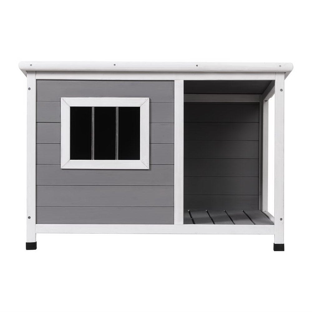 Spud Jax Petshop i.Pet Dog Kennel House Large Wooden Outdoor Pet Kennels Indoor Puppy Cabin Log Pet Care