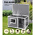 Spud Jax Petshop i.Pet Dog Kennel House Large Wooden Outdoor Pet Kennels Indoor Puppy Cabin Log Pet Care