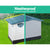 Spud Jax Petshop i.Pet Dog Kennel Kennels Outdoor Plastic Pet House Puppy Extra Large XL Outside Pet Care