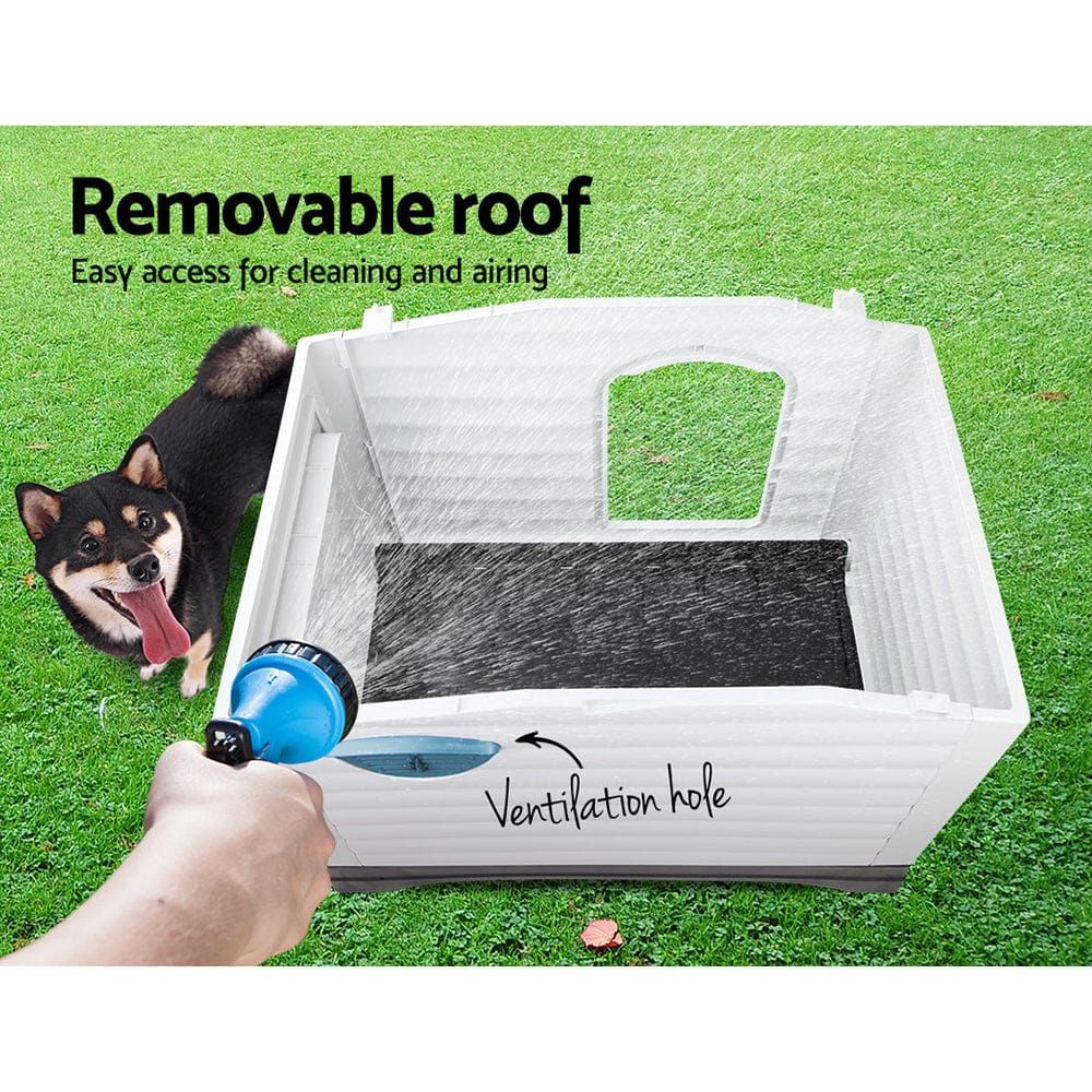 Spud Jax Petshop i.Pet Dog Kennel Kennels Outdoor Plastic Pet House Puppy Extra Large XL Outside Pet Care