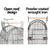Spud Jax Petshop i.Pet Large Bird Cage with Perch - Black Pet Care