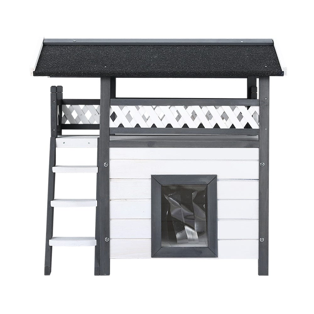 Spud Jax Petshop i.Pet Rabbit Hutch Cat House Shelter Outdoor Wooden Small Dog Pet Houses Kennel Pet Care