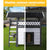 Spud Jax Petshop i.Pet Rabbit Hutch Cat House Shelter Outdoor Wooden Small Dog Pet Houses Kennel Pet Care