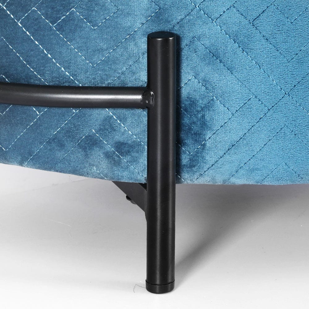 Spud Jax Petshop i.Pet Pet Bed Dog Sofa Lounge Cat Calming Couch Raised Blue Pet Care > Dog Supplies