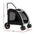 Spud Jax Petshop i.Pet Pet Dog Stroller Pram Large Carrier Cat Travel Foldable Strollers 4 Wheels Pet Care