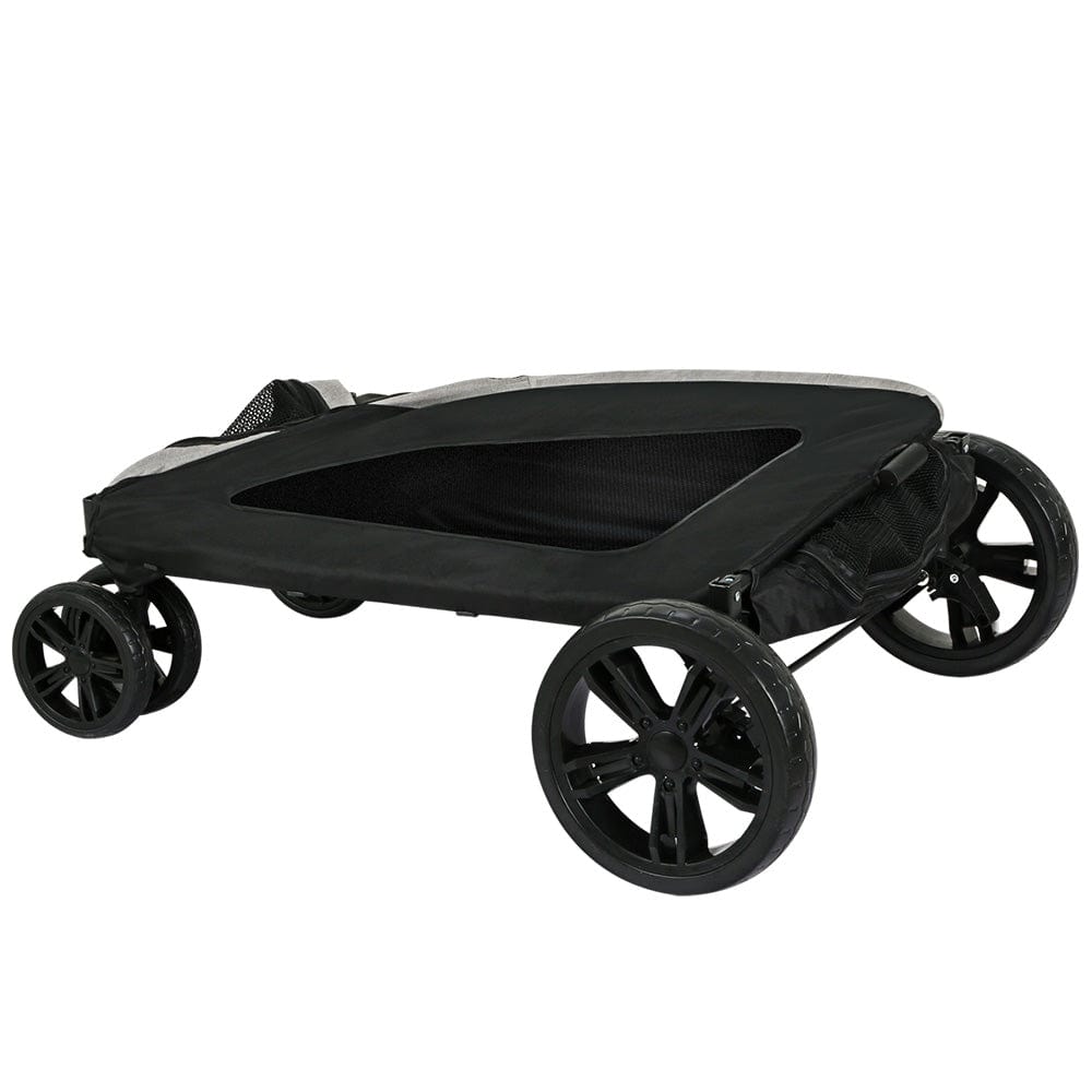 Spud Jax Petshop i.Pet Pet Dog Stroller Pram Large Carrier Cat Travel Foldable Strollers 4 Wheels Pet Care