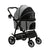 Spud Jax Petshop i.Pet Pet Stroller Pram Large Dog Cat Carrier Travel Pushchair Foldable 4 Wheels Pet Care